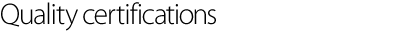 Kaydon Bearings quality certifications