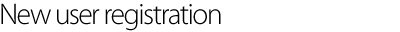Kaydon Bearings - new user registration