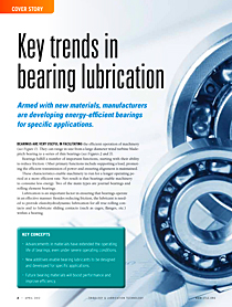 Key trends in bearing lubrication - Tribology and Lubrication Technology