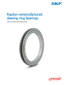 Kaydon Remanufactured Slewing Bearings brochure