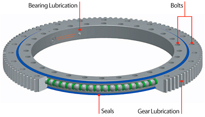 Learn regular maintenance for large diameter bearings Kaydon