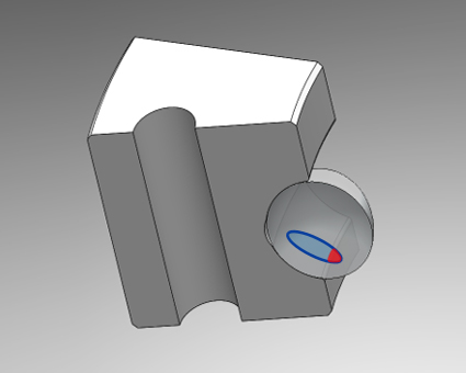 Kaydon Bearings - why pitch bearings fail: load and operation. Elliptical shape (before failure).